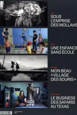 6 mois - La revue du photo-journalisme N° 27, été 2023 : Réinventons l'école. Dans un collège laboratoire - en plein air - à la maison, Alain Frilet