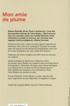Mon amie de plume, Yiyun Li