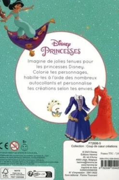 Mon bloc de styliste Disney Princesses. Autour du monde, Hemma