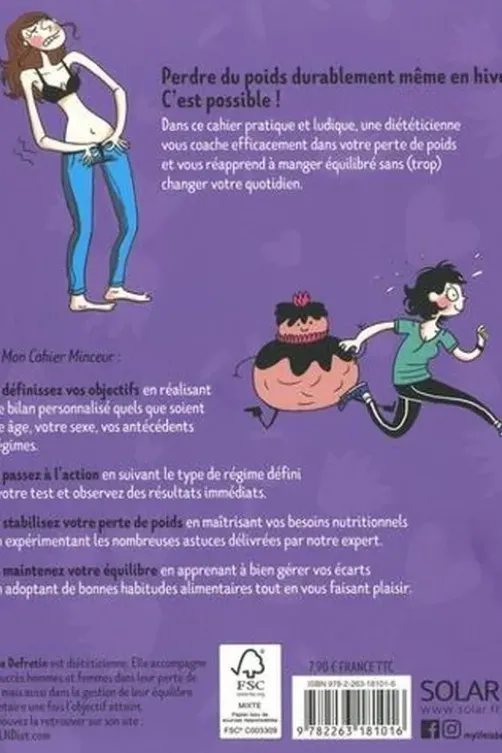 Mon cahier minceur. Automne Hiver, Hélène Defretin