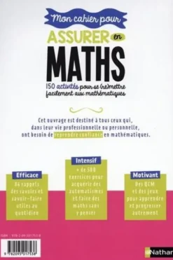 Mon cahier pour assurer en maths. 150 activités pour se (re)mettre facilement aux maths, Edition 2023, Jean-Michel Lagoutte