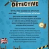 Mon carnet de détective. 20 enquêtes à élucider, Valérie Cluzel