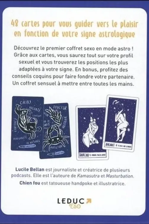 Mon coffret astro sexo, Lucile Bellan