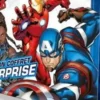 Mon coffret surprise Marvel Avengers. Avec 64 pages de jeux et coloriages, des autocollants, un masque, des pochoirs, des tatouages, 1 poster, 3 figurines et 6 crayons de couleur