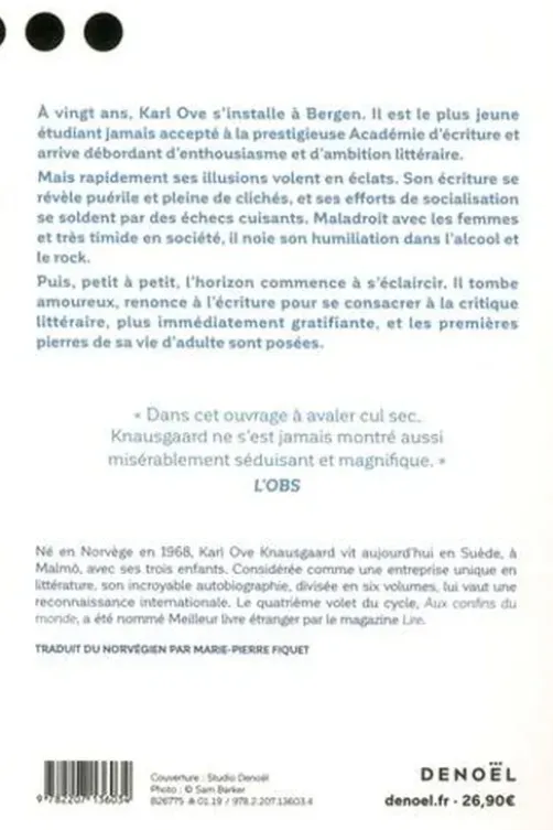 Mon combat Tome 5 : Comme il pleut sur la ville, Karl Ove Knausgaard