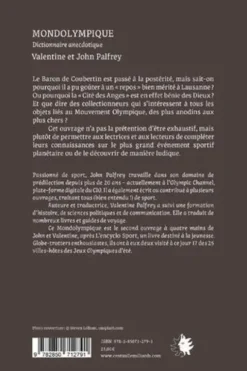 Mondolympique. Dictionnaire anecdotique, Valentine Palfrey