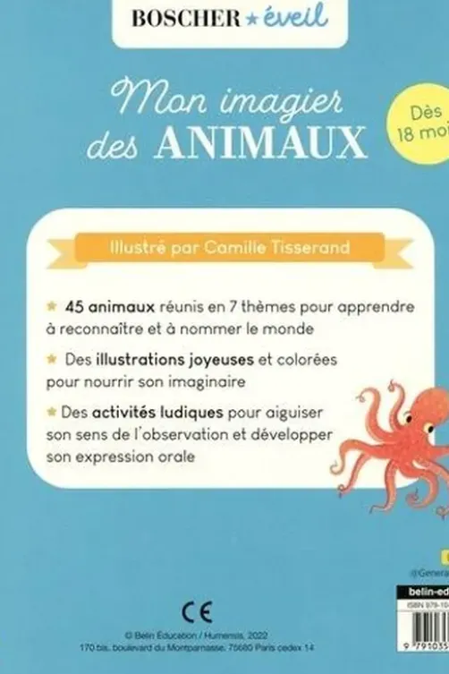 Mon imagier des animaux, Camille Tisserand