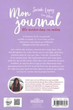 Mon journal. Me chercher dans vos ombres, Sarah Lopez