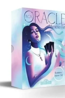 Mon oracle by Amélie Fiol. Avec une pochette contenant 50 cartes et un livret explicatif de 64 pages