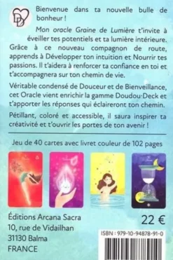 Mon oracle Graine de Lumière. Avec 40 cartes, Lise Desportes