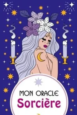Mon oracle Sorcière à colorier. 33 cartes à colorier ; 1 livret explicatif, Nolwenn Mellier