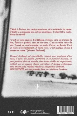 Mon épopée, Vincent Tholomé