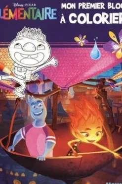 Mon premier bloc à colorier Elémentaire, Disney Pixar