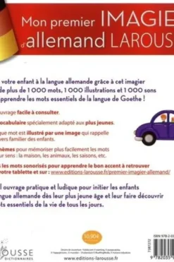 Mon premier imagier d'Allemand Larousse
