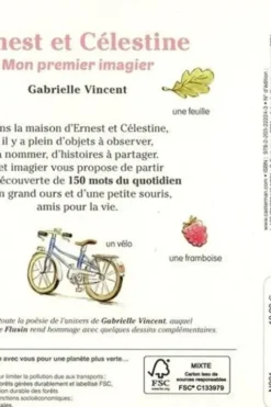 Mon premier imagier Ernest et Célestine, Gabrielle Vincent