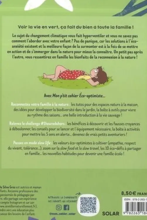 Mon p'tit cahier Eco-optimiste, Joana Da Silva Groz