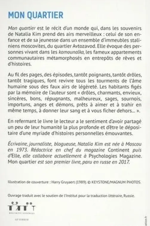 Mon quartier, Natalia Kim