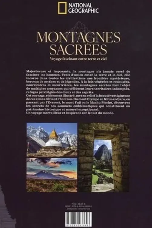 Montagnes sacrées. Voyage fascinant entre terre et ciel, Anne Cauquetoux
