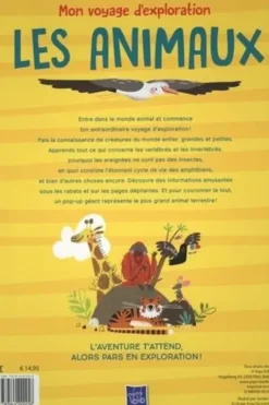 Mon voyage d'exploration Les animaux, Anja De Lombaert