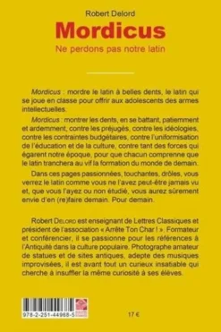Mordicus. Ne perdons pas notre latin !, Robert Delord