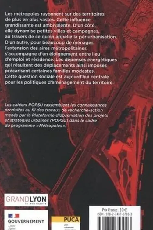 Métropole et éloignement résidentiel. Vivre dans le périurbain lyonnais, Eric Charmes