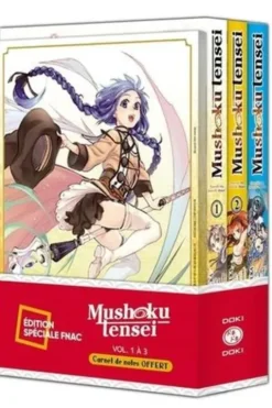 Mushoku Tensei Tome 1 à 3 . Pack spécial avec un carnet de notes offert, Yuka Fujikawa