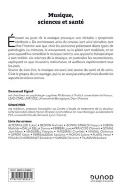 Musique, sciences et santé, Emmanuel Bigand