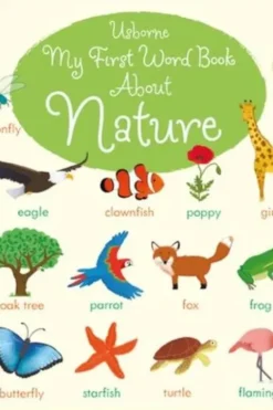 My first word book about nature. Edition en anglais, Holly Bathie