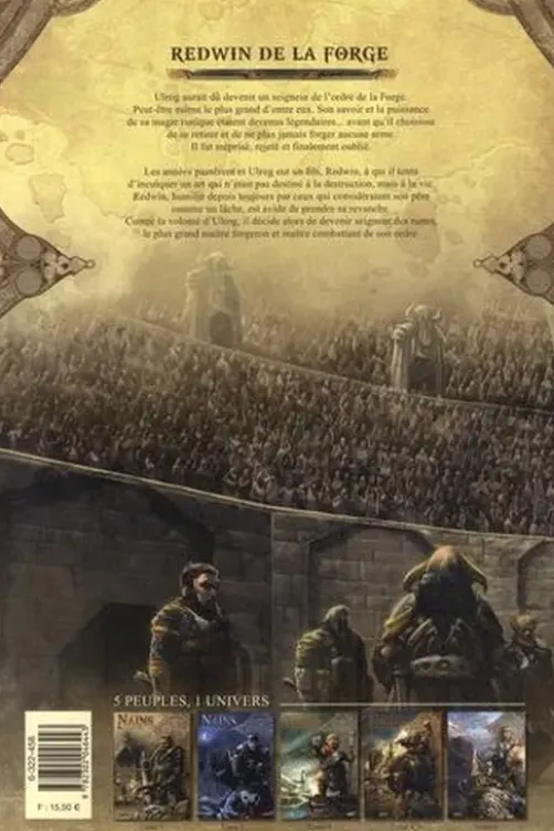 Nains Tome 1 : Redwin de la forge, Nicolas Jarry