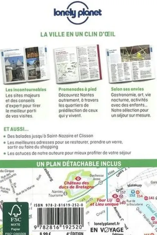 Nantes en quelques jours. 4e édition. Avec 1 Plan détachable, Bénédicte Houdré