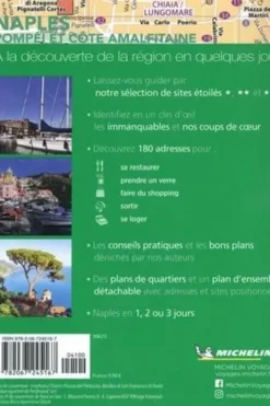Naples. Pompéi et côte amalfitaine, Edition 2020, avec 1 Plan détachable, Michelin