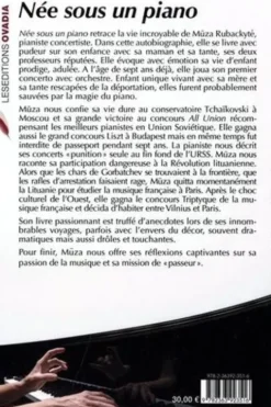Née sous un piano, Muza Rubackyte