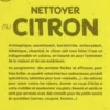 Nettoyer au citron. Détartrer, désinfecter, désodoriser, Isabelle Louet
