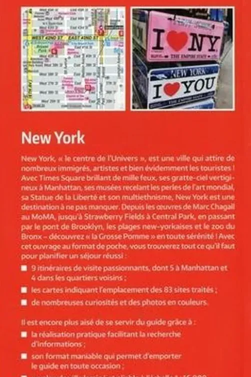 New York. Avec 1 Plan détachable, Anna Mlynowska