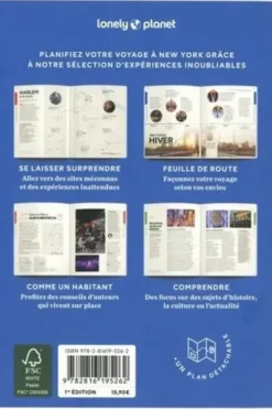 New York. Avec 1 Plan détachable, Harmony Difo