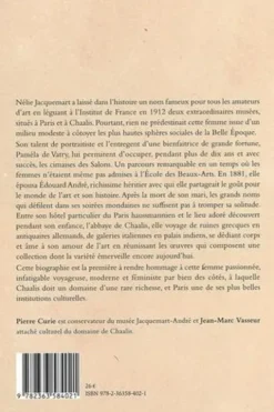 Nélie Jacquemart. Artiste et collectionneuse de la Belle Epoque, Pierre Curie