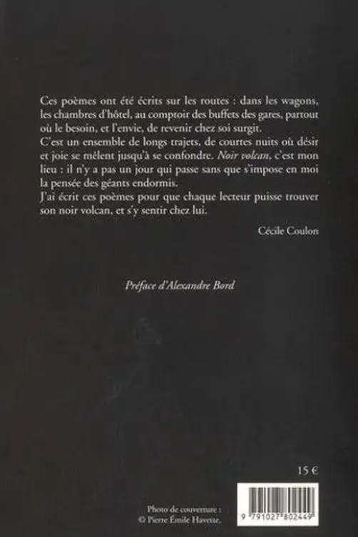Noir volcan, Cécile Coulon