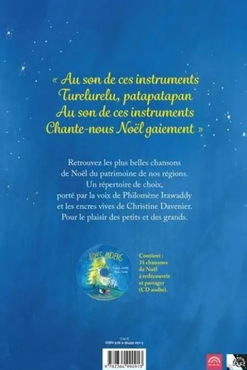 Noëls anciens. 1 CD audio, Philomène Irawaddy