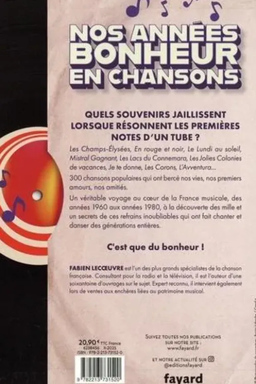 Nos années bonheur en chansons, Fabien Lecoeuvre