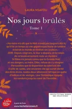 Nos jours brûlés Tome 1, Laura Nsafou