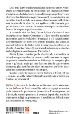 Notre-Dame. Une affaire d'Etat, Didier Rykner