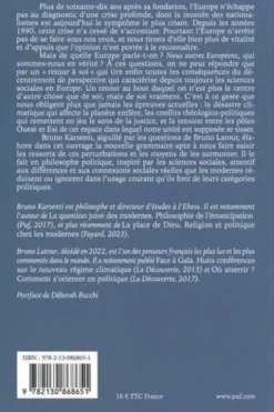 Nous autres Européens. Dialogue philosophique avec Bruno Latour, Bruno Karsenti