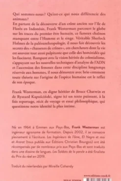 Nous, les humains, Frank Westerman