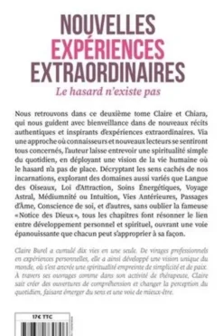 Nouvelles expériences extraordinaires. Le hasard n'existe pas, Claire Burel