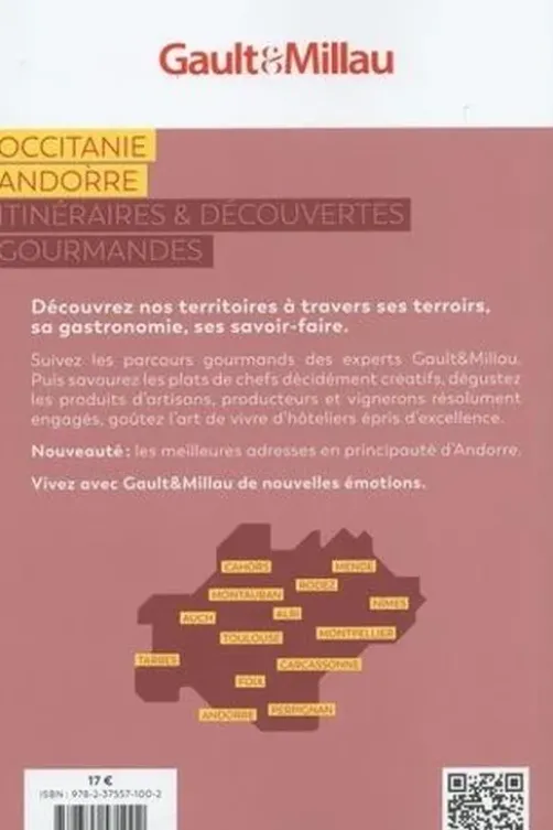 Occitanie Andorre. Edition 2024, Gault&Millau