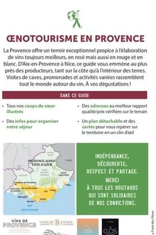 Oenotourisme en Provence, Le Routard