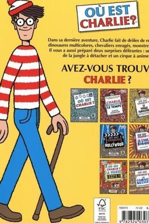 Où est Chalie ? Le carnet secret, Martin Handford