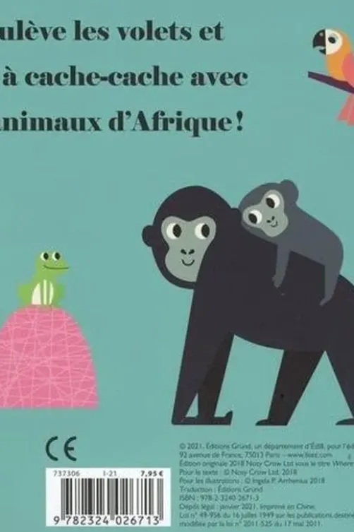 Où est le zèbre ?, Ingela P. Arrhenius
