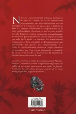Oeuvres complètes, Friedrich Nietzsche