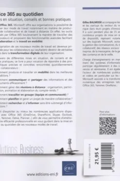 Office 365 au quotidien. Mises en situation, conseils et bonnes pratiques, Gilles Balmisse